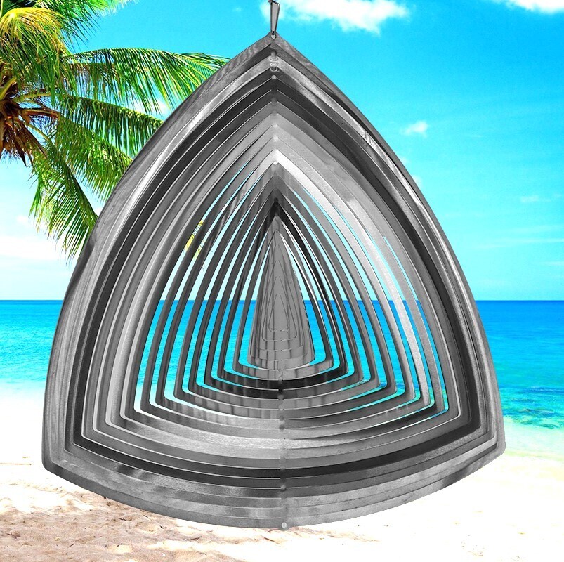 Aussie Spinners - Premium Collection - 40cm Curved Triangle - 316 Stainless Steel & Made in Australia