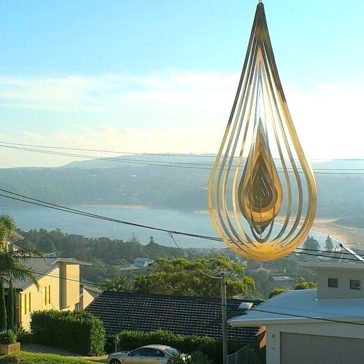 Aussie Spinners - Premium Collection - 20cm Flame - 316 Stainless Steel & Made in Australia