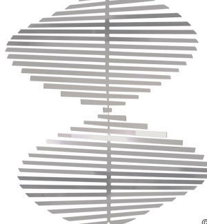 Aussie Spinners - Designer Collection  - 'The Twisty' - 20cm @ $35 and 30cm @ $50 -  304 Stainless Steel & Made in Australia