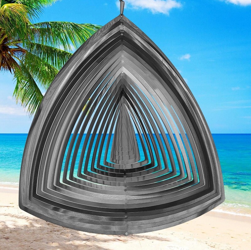 Aussie Spinners - Premium Collection - 30cm Curved Triangle  - 316 Stainless Steel & Made in Australia