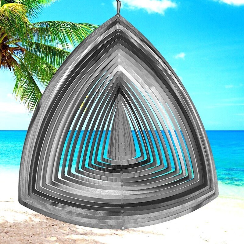 Aussie Spinners - Premium Collection - 40cm Curved Triangle - 316 Stainless Steel & Made in Australia