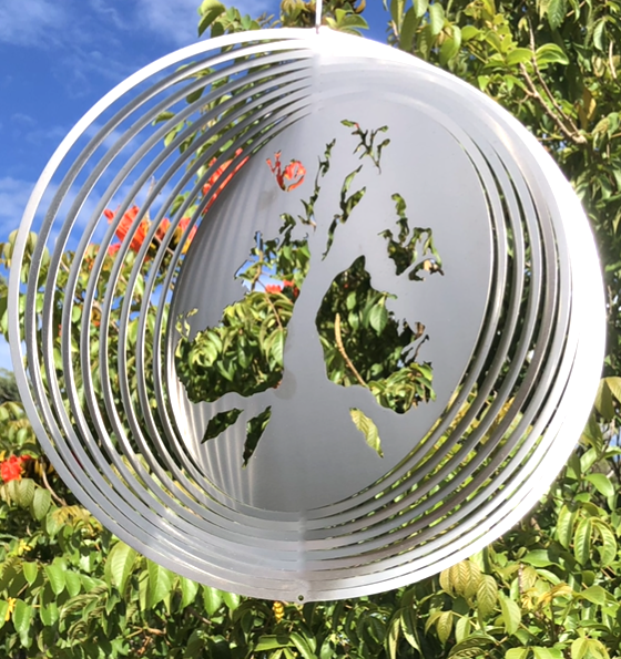Aussie Spinners - Designer Collection - 30cm Tree of Life - 304 Stainless Steel & Made in Australia