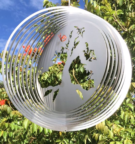 Aussie Spinners - Designer Collection - 30cm Tree of Life - 304 Stainless Steel & Made in Australia