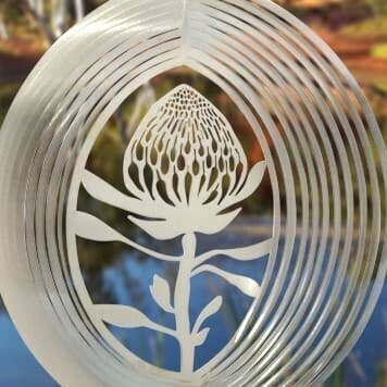 Aussie Spinners - Australiana - 20cm Waratah - 304 Stainless Steel & Made in Australia