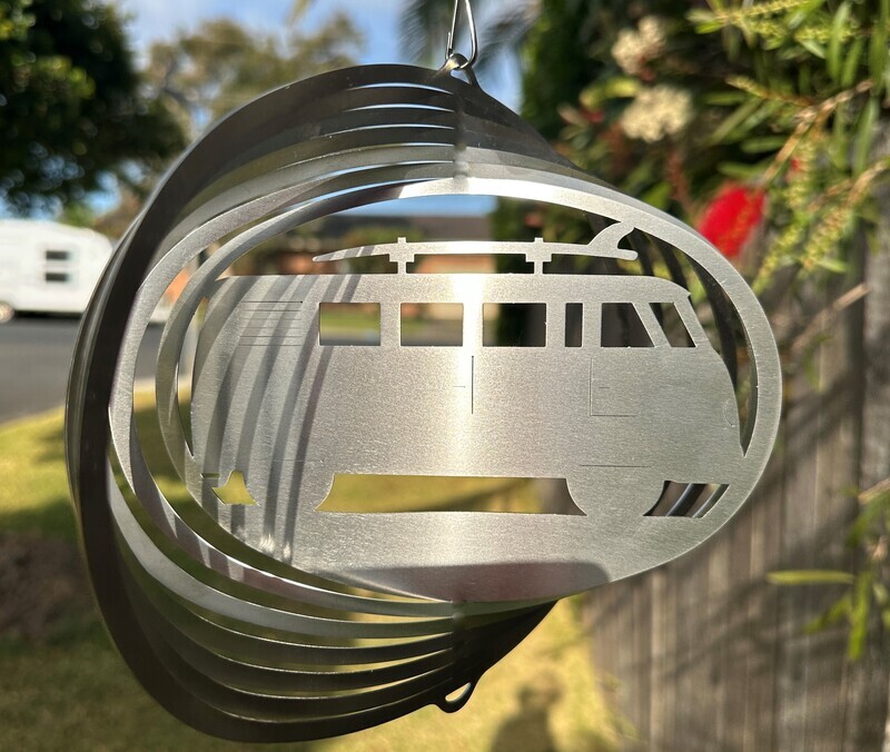 Aussie Spinners - Designer Collection - 20cm Kombi - 304 Stainless Steel & Made in Australia