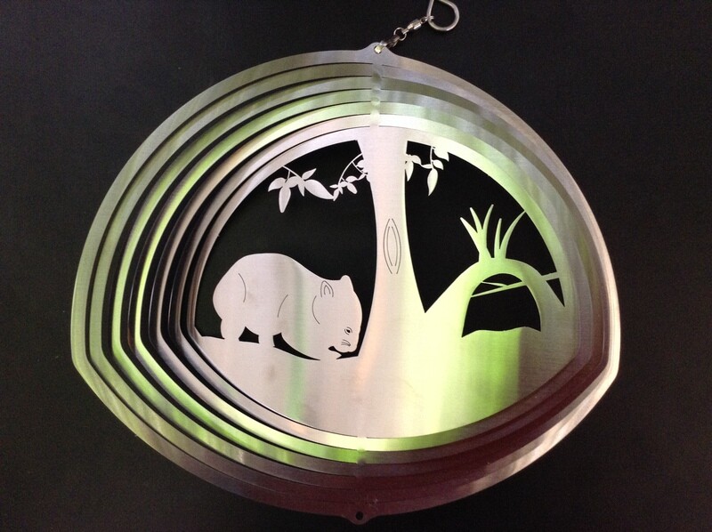 Aussie Spinners - Australiana - 20cm Wombat - 304 Stainless Steel & Made in Australia