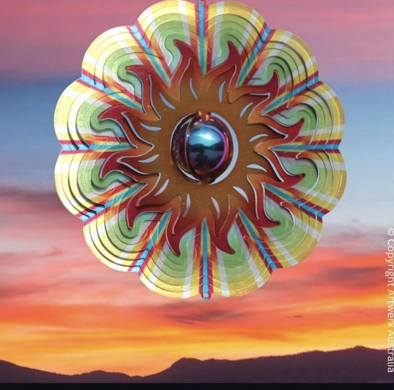 Aussie Spinners - R Classic Ball Collection - GLAZING SUN