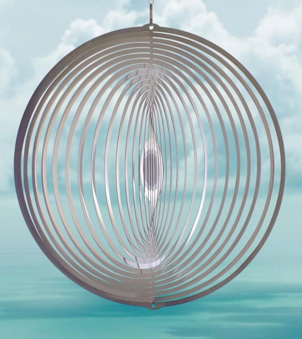 Aussie Spinners - Designer Collection - 10cm Circle- 304 Stainless Steel & Made in Australia - FREE SHIPPING Aussie Spinners - Designer Collection - 10cm Circle- 304 Stainless Steel & Made in Australia - FREE SHIPPING