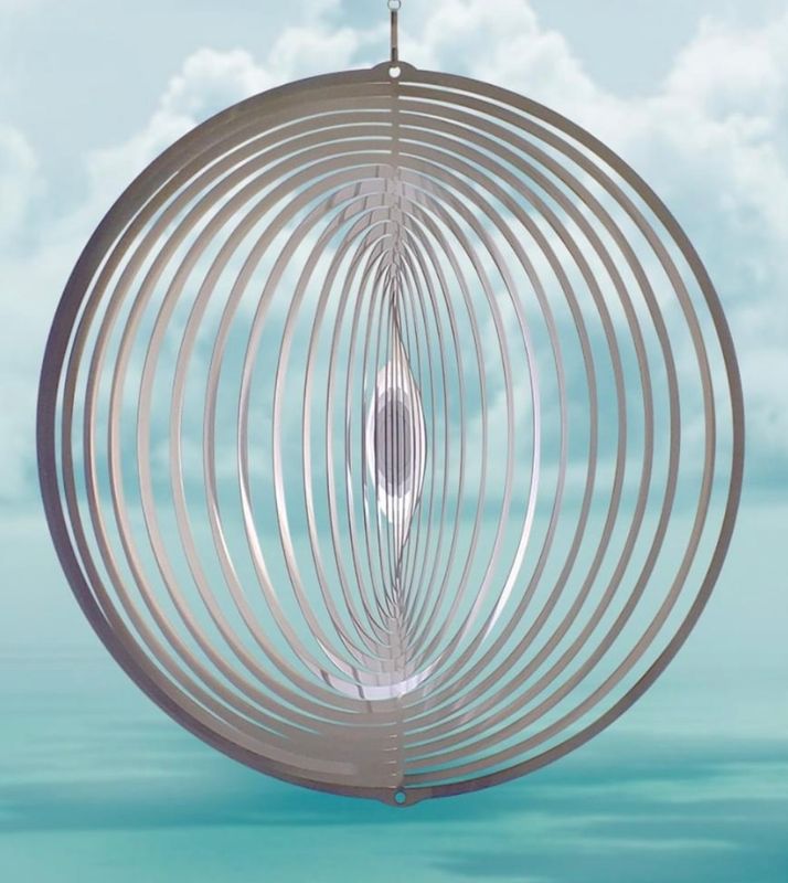 Aussie Spinners - Designer Collection - 10cm Circle- 304 Stainless Steel & Made in Australia - FREE SHIPPING