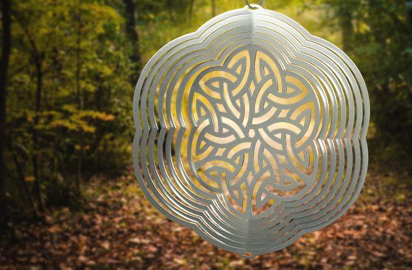 Aussie Spinners - Designer Collection - 20cm CELTIC KNOT - 304 Stainless Steel & Made in Australia Aussie Spinners - Designer Collection - 20cm CELTIC KNOT - 304 Stainless Steel & Made in Australia