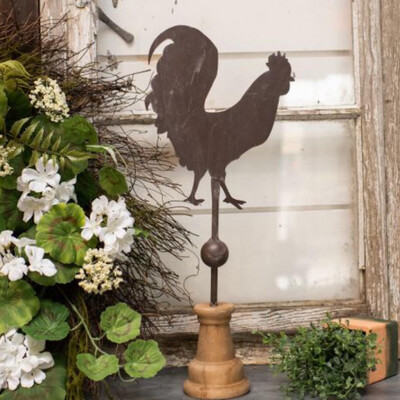 17.25” Rooster Pedestal