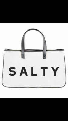 Canvas Tote - Salty