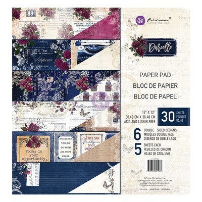 DARCELLE COLLECTION 12×12 PAPER PAD