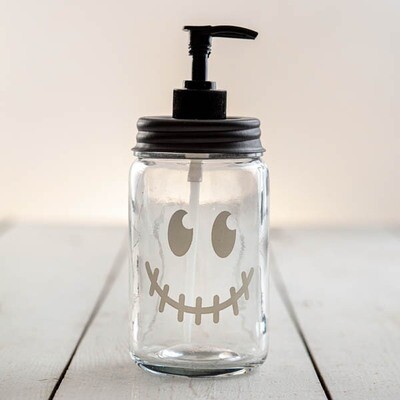 Jack-O'-Lantern Face Soap Dispenser