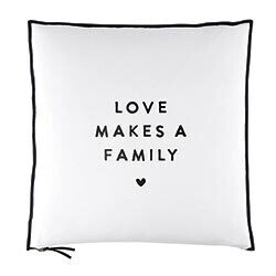 Euro Pillow - Love Makes A Family