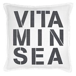Face to Face Euro Pillow - Vitamin Sea