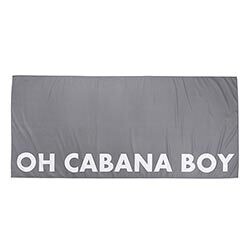 Beach Towel - Quick Dry Oversized Beach Towel - Oh Cabana Boy
