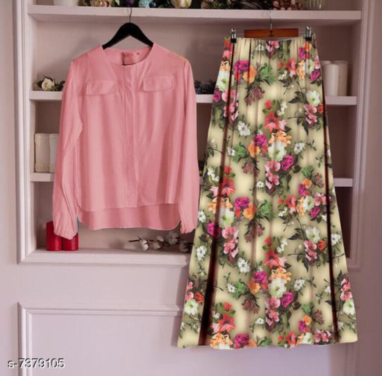 top and skirt