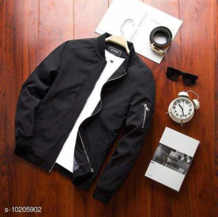 Black bommer jacket