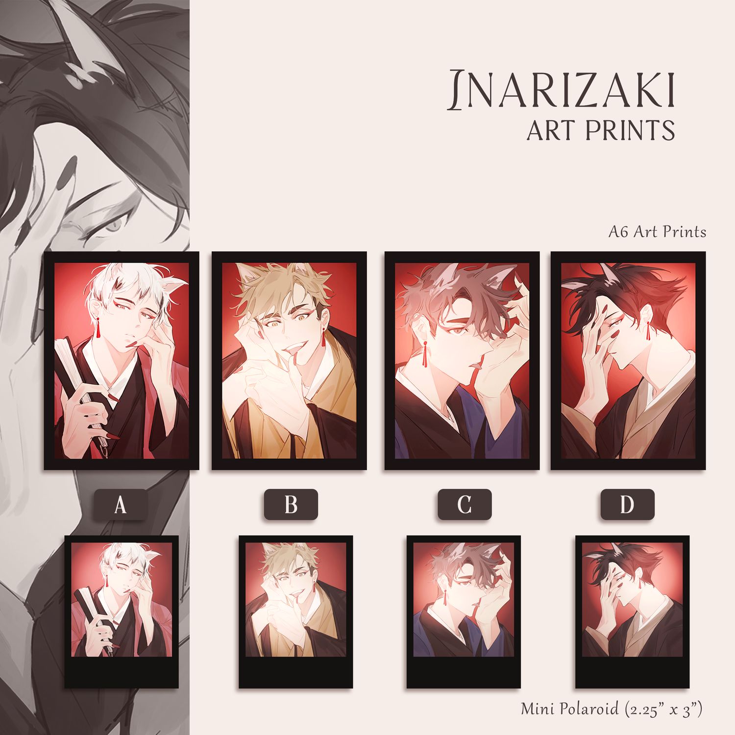Inarizaki Prints