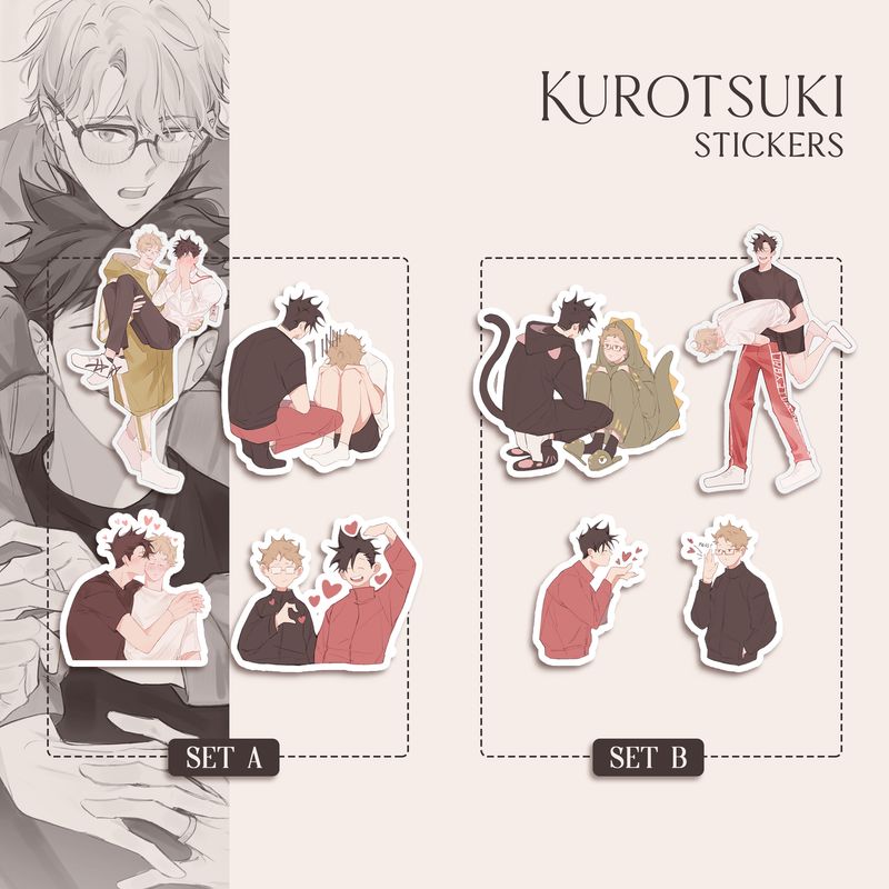 Kurotsuki Sticker Set