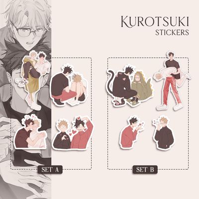 Kurotsuki Sticker Set