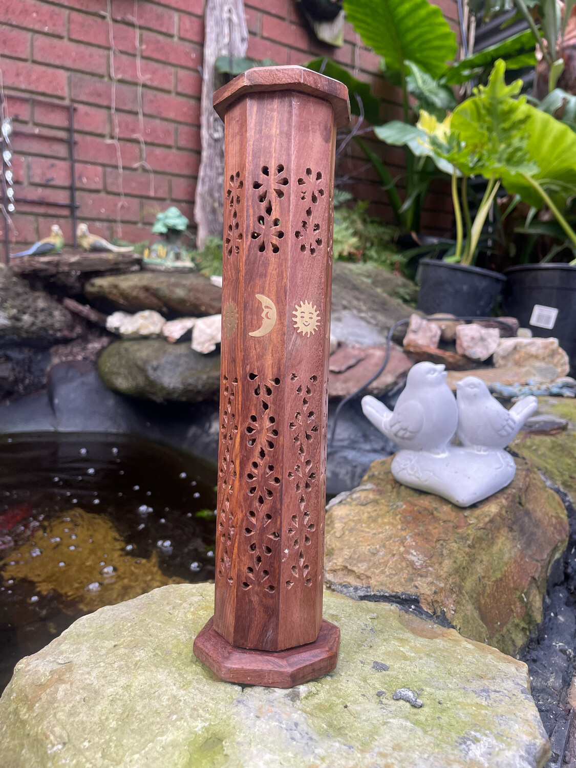 Incense Incense Burner Tower 12"