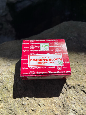 Incense - Dragons Blood Cones - (SScDBb)