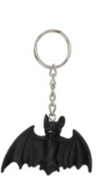 Jewellery - Keyring - Black Bat (MKRBAT)