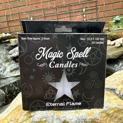 Candles - Magik Spell - White 20 pk (KOEF-MSC01)