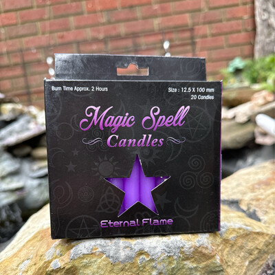 Candles - Magik Spell - Purple 20 pk (KOEF-MSC08)