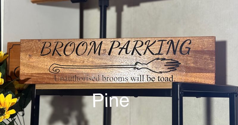 Weekly Special - Broom Parking (Pine)