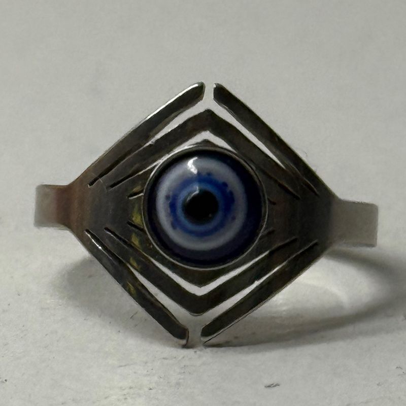 Jewellery - Evil Eye Rhombus - Stainless Steel