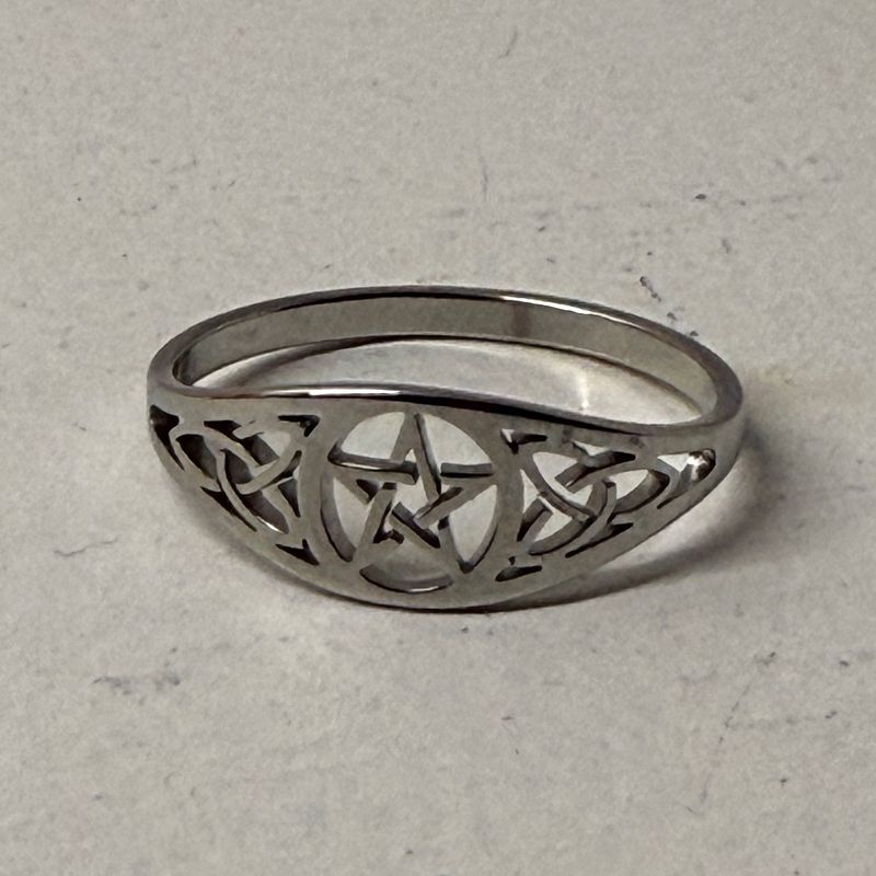Jewellery - Wiccan Pentagram Ring