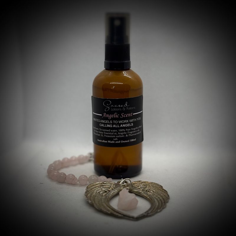 Sprays and Mists - Angelic Scent Mist - Invites angels to work with you.  Calling All Angels