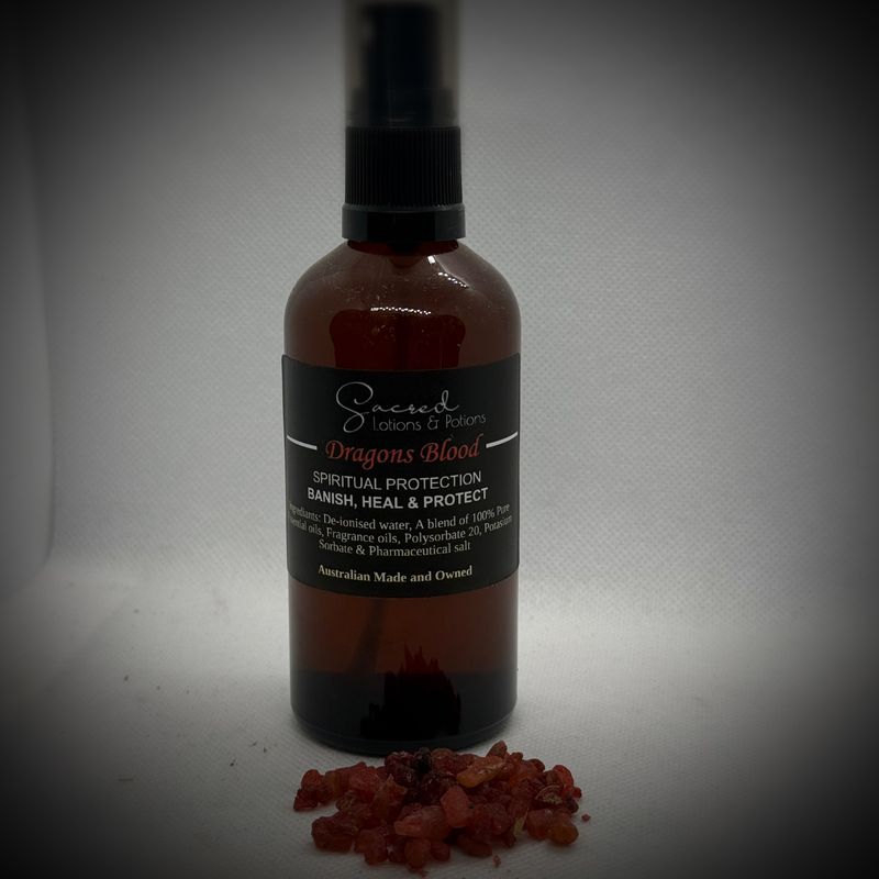 Sprays and Mists - Dragons Blood Mist - Spiritual Protection.