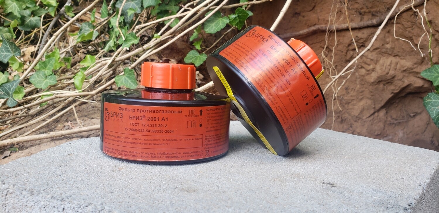 Бриз-Кама in-date organic vapor filter