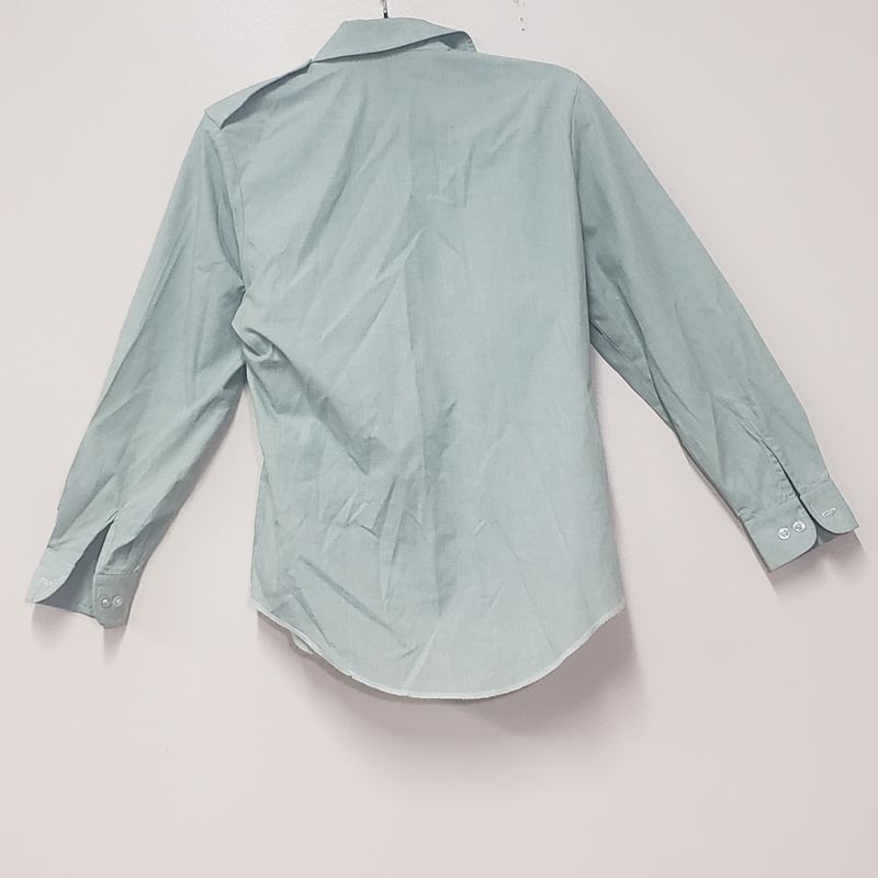 US Green women's dress shirt