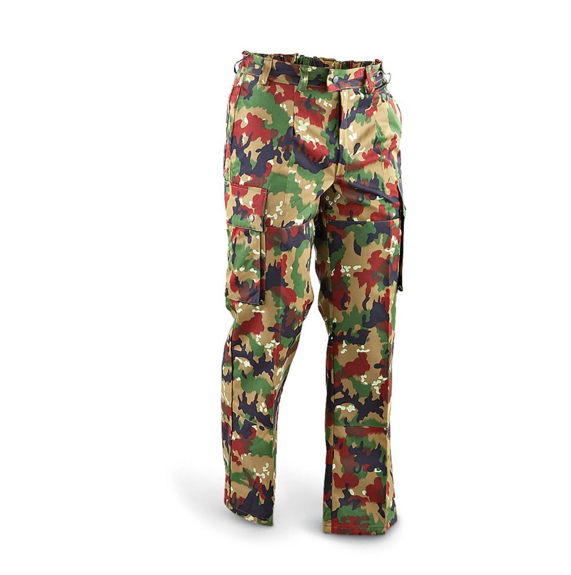 Swiss M83 “alpenflage” Pants With Suspenders (issued)