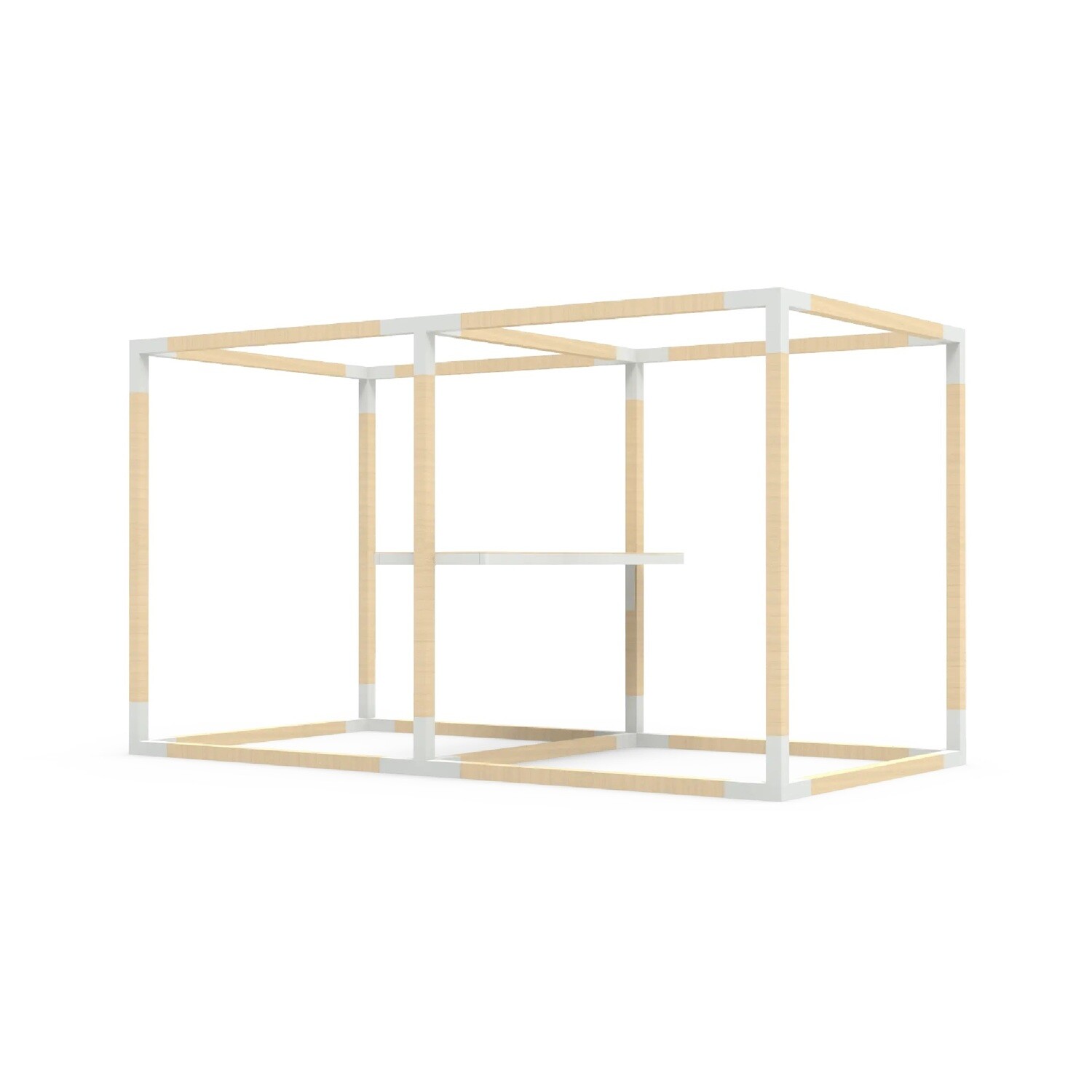 BAR TABLE FOR TWO CUBES  - Modular System LEVA (ACCESSORY)