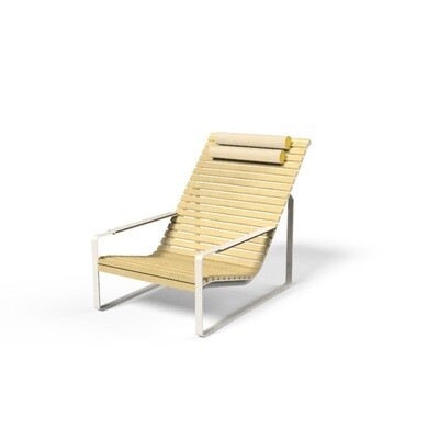 RELAXING  DECKCHAIR WITH ARMRESTS PREVA