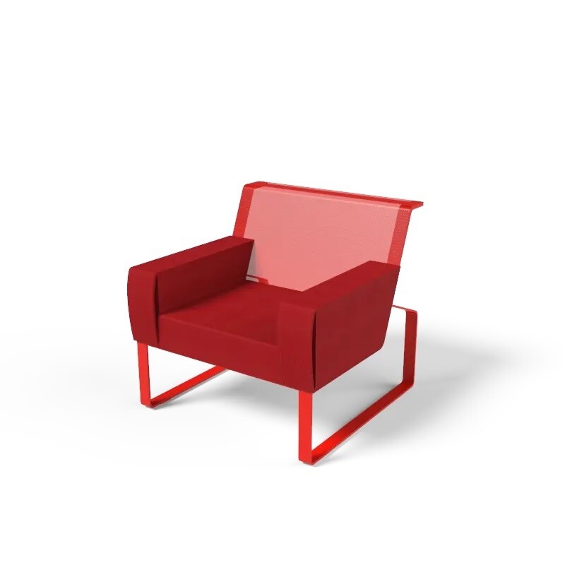 ARMCHAIR WITH FRONT POCKETS MOJA