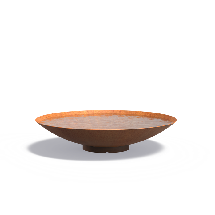 Corten Steel Water Bowl 1500x310