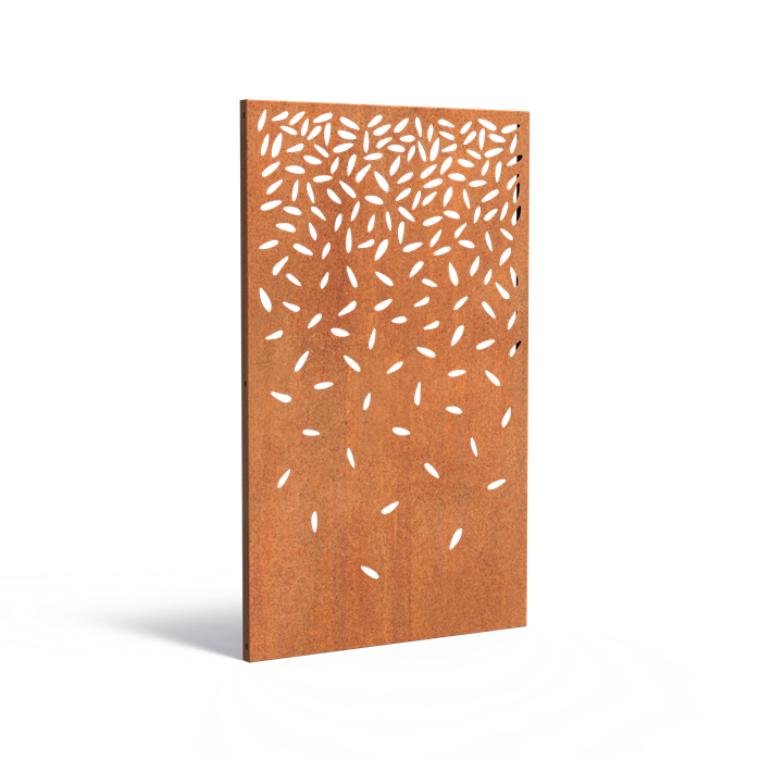 Abstract Corten Steel Panel