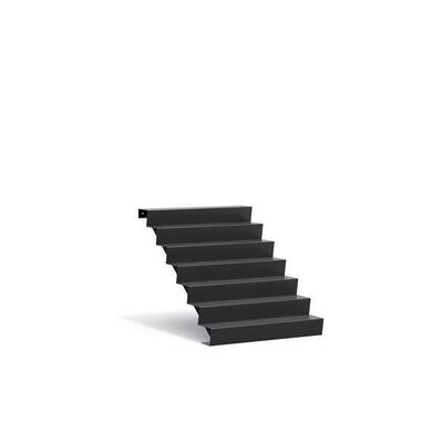 Aluminium Stairs - 7 Steps 1250x1680x1190