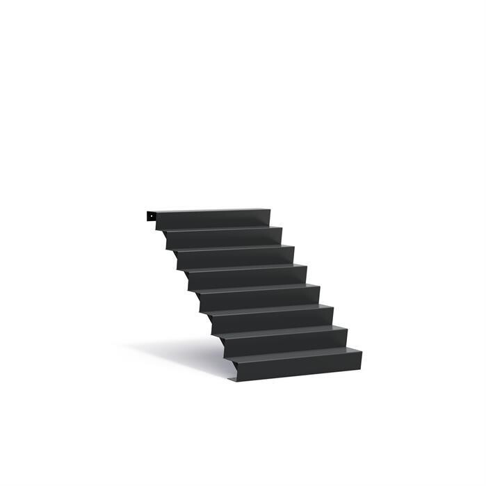 Aluminium Stairs - 8 Steps 1250x1920x1360