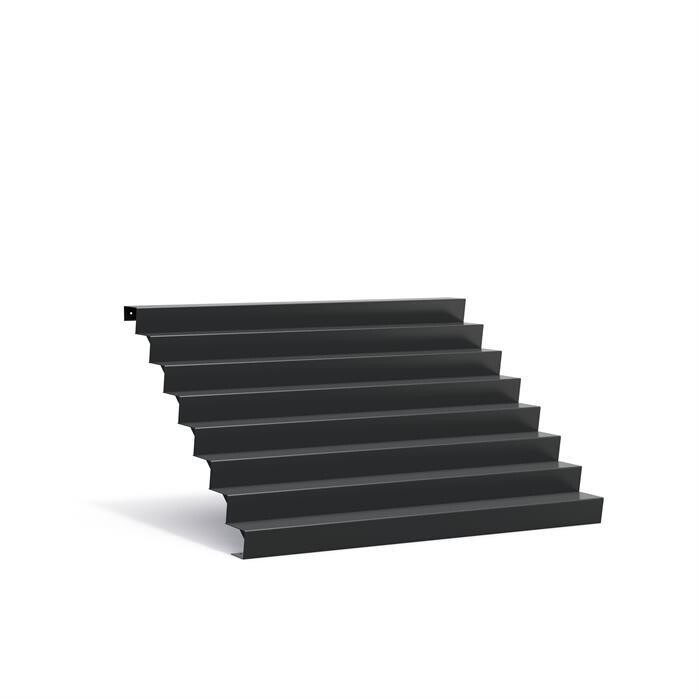 Aluminium Stairs - 8 Steps 2500x1920x1360