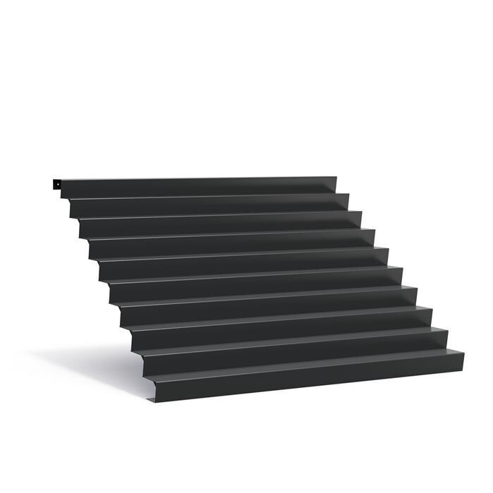 Aluminium Stairs - 10 Steps 3000x2400x1700