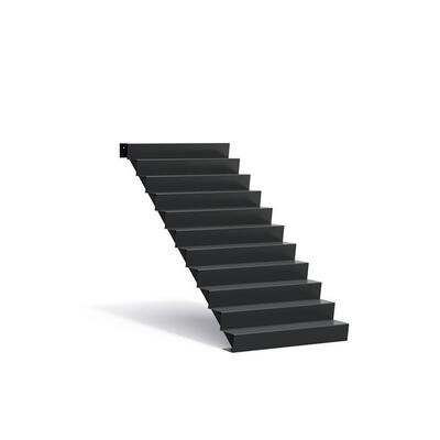 Aluminium Stairs - 11 Steps 1250x2640x1870