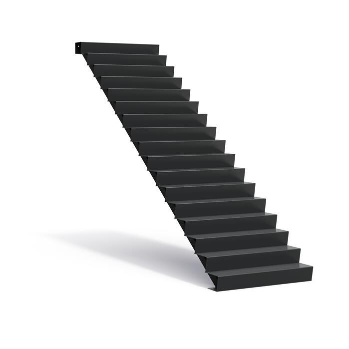 Aluminium Stairs - 17 Steps 1250x4080x2890